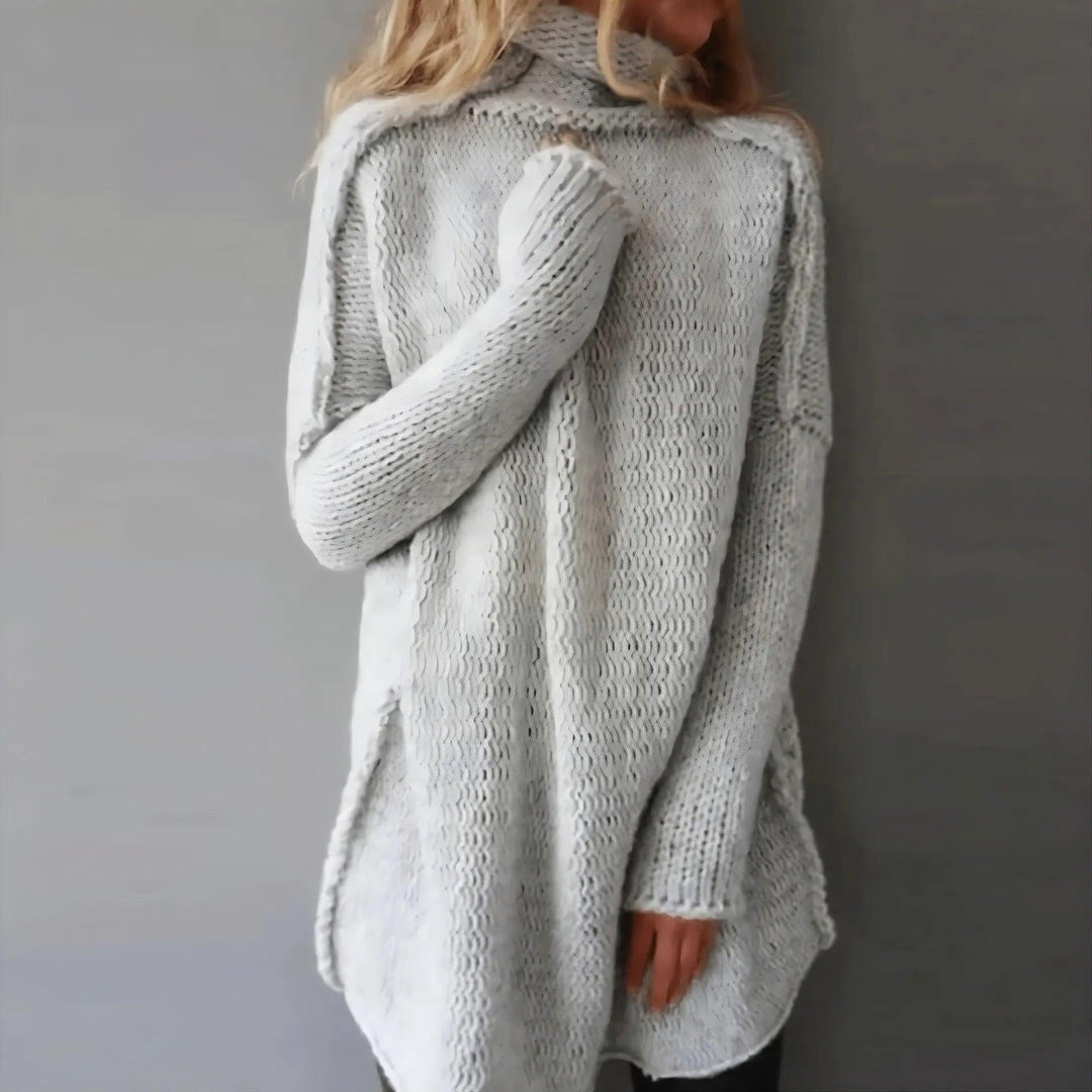 Birgitta | Cozy Knit Pullover med Avslappnad Passform