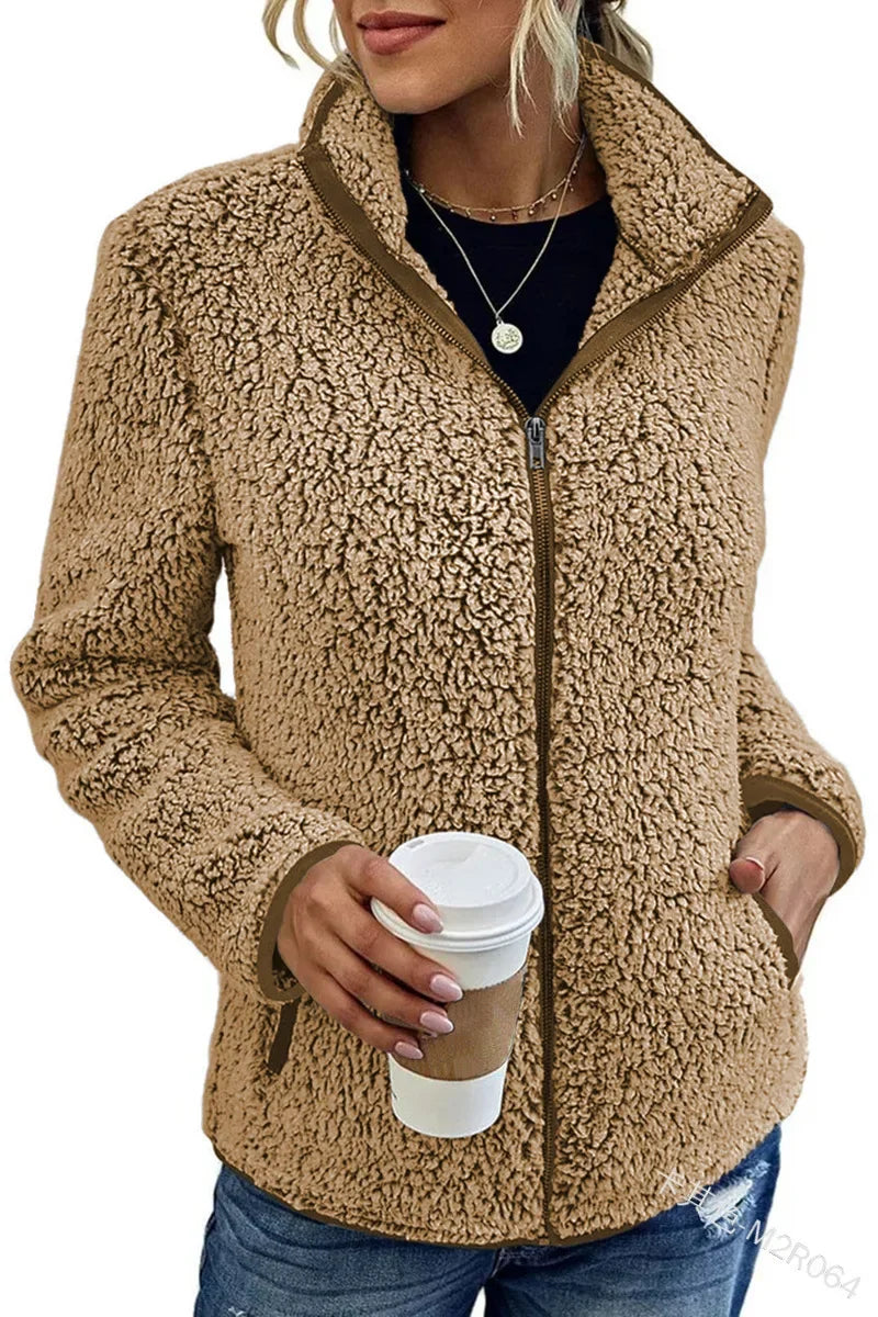 Birgitta | Elegant Casual Fleecejacka