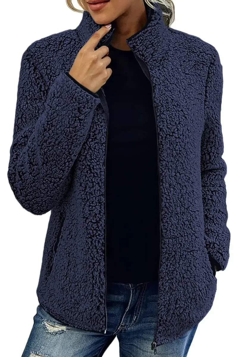 Birgitta | Elegant Casual Fleecejacka