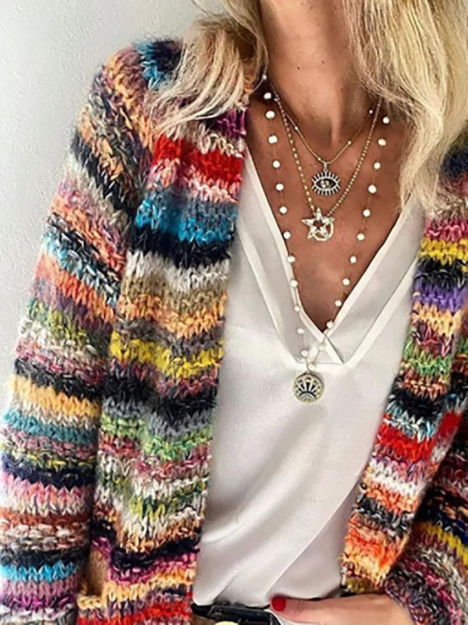 Birgitta | Fair Isle Stickad Tröja