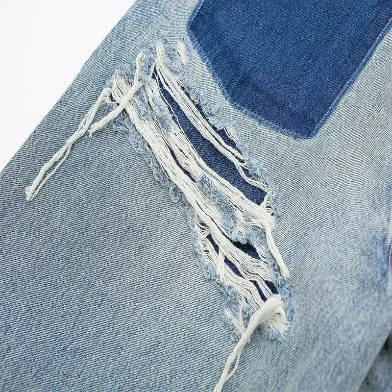 Birgitta | Jean Patchwork Zerstört