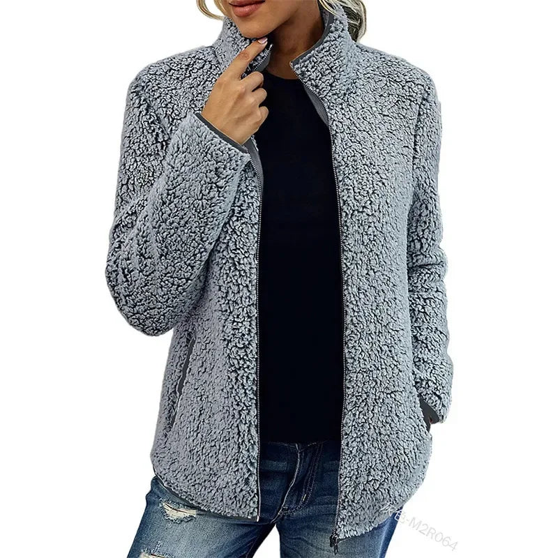 Birgitta | Elegant Casual Fleecejacka