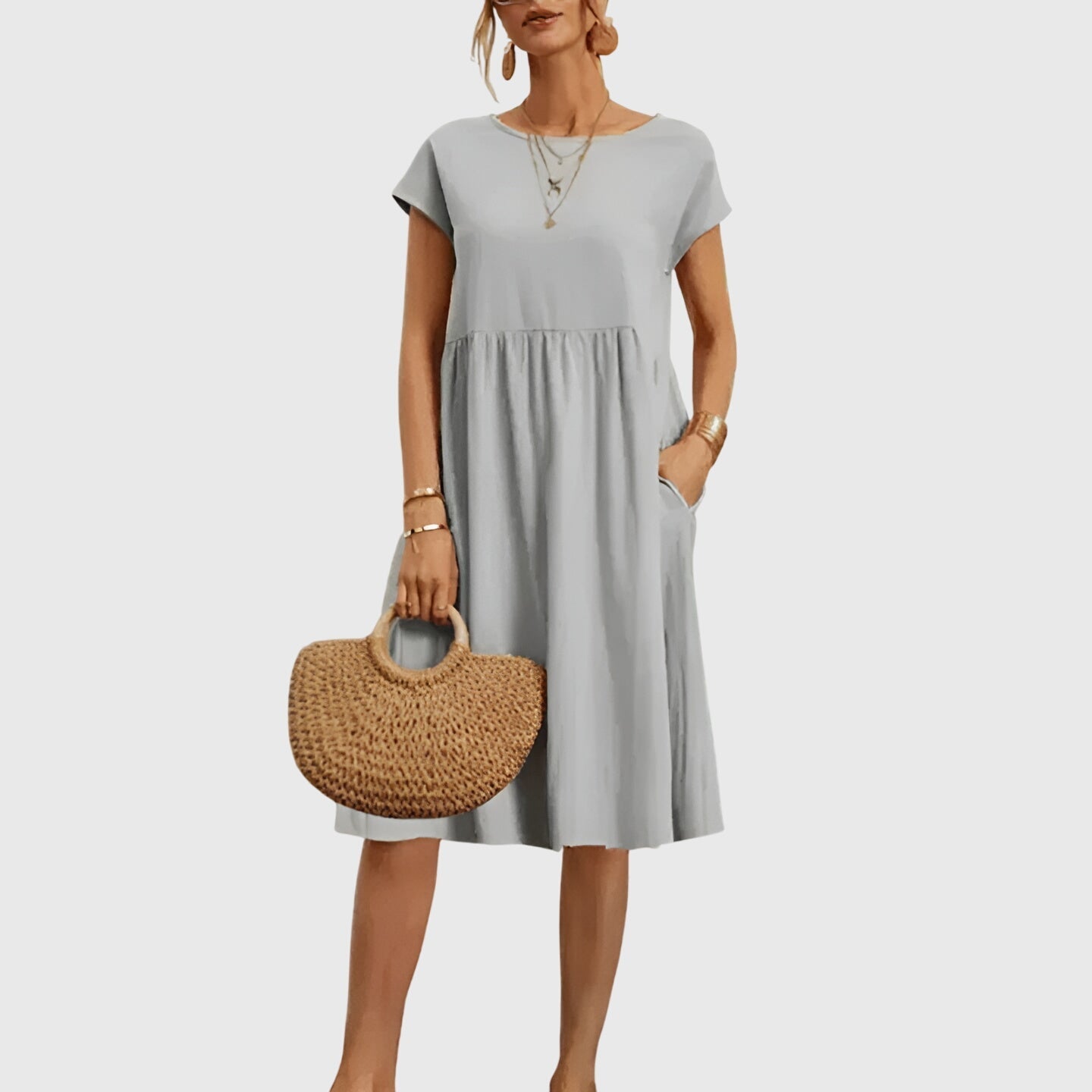 Birgitta | Elegant Vårklänning