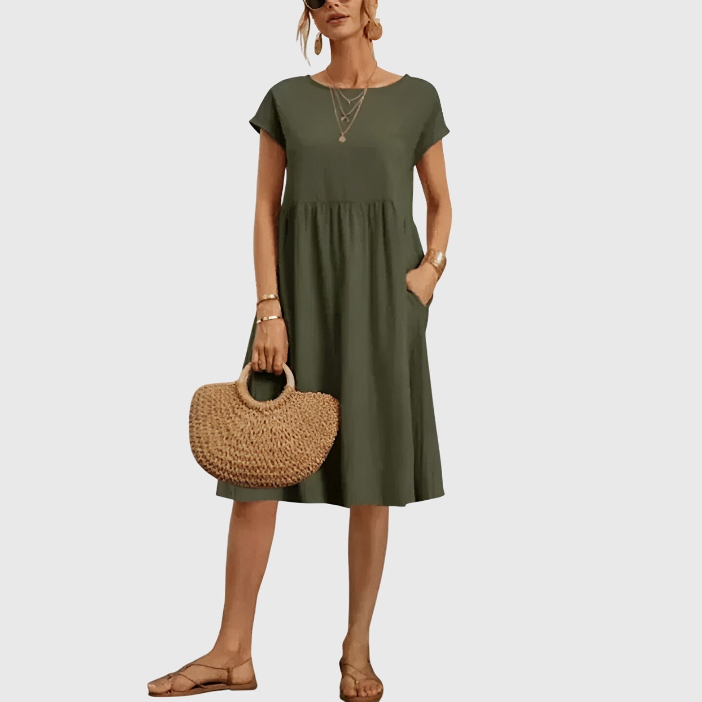 Birgitta | Elegant Vårklänning