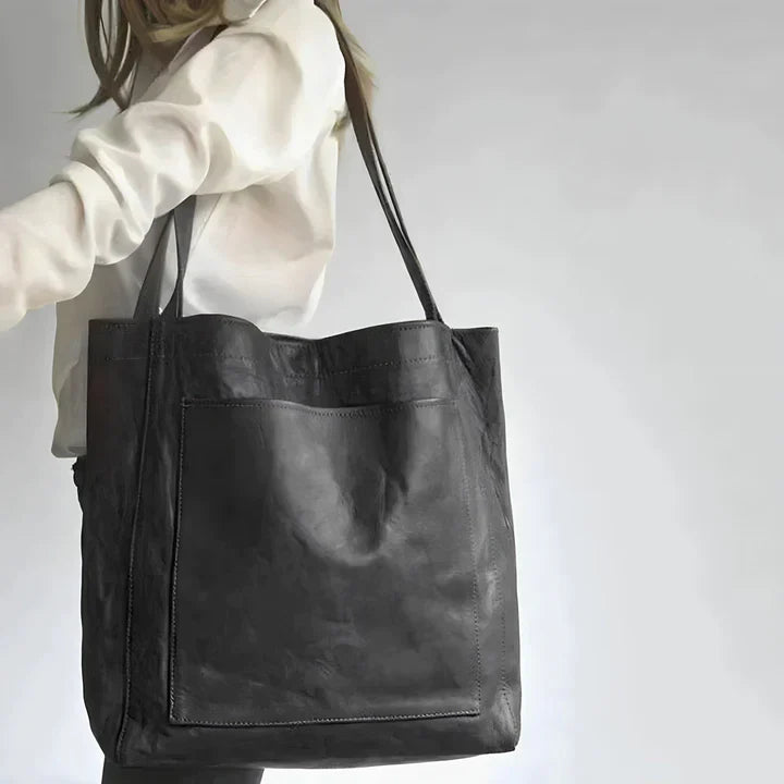 Birgitta | Klassisk Läder Tote