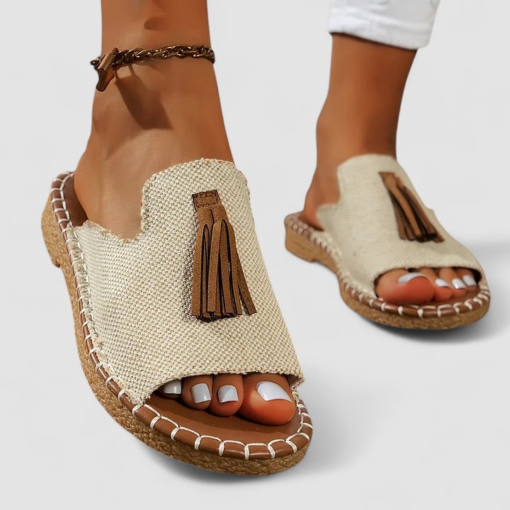 Birgitta | Bekväma och Platta Ortopediska Sandaler