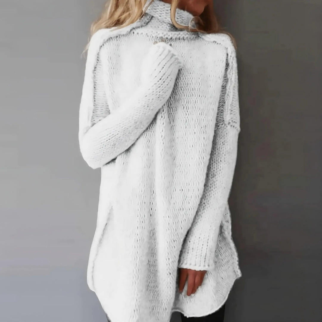 Birgitta | Cozy Knit Pullover med Avslappnad Passform
