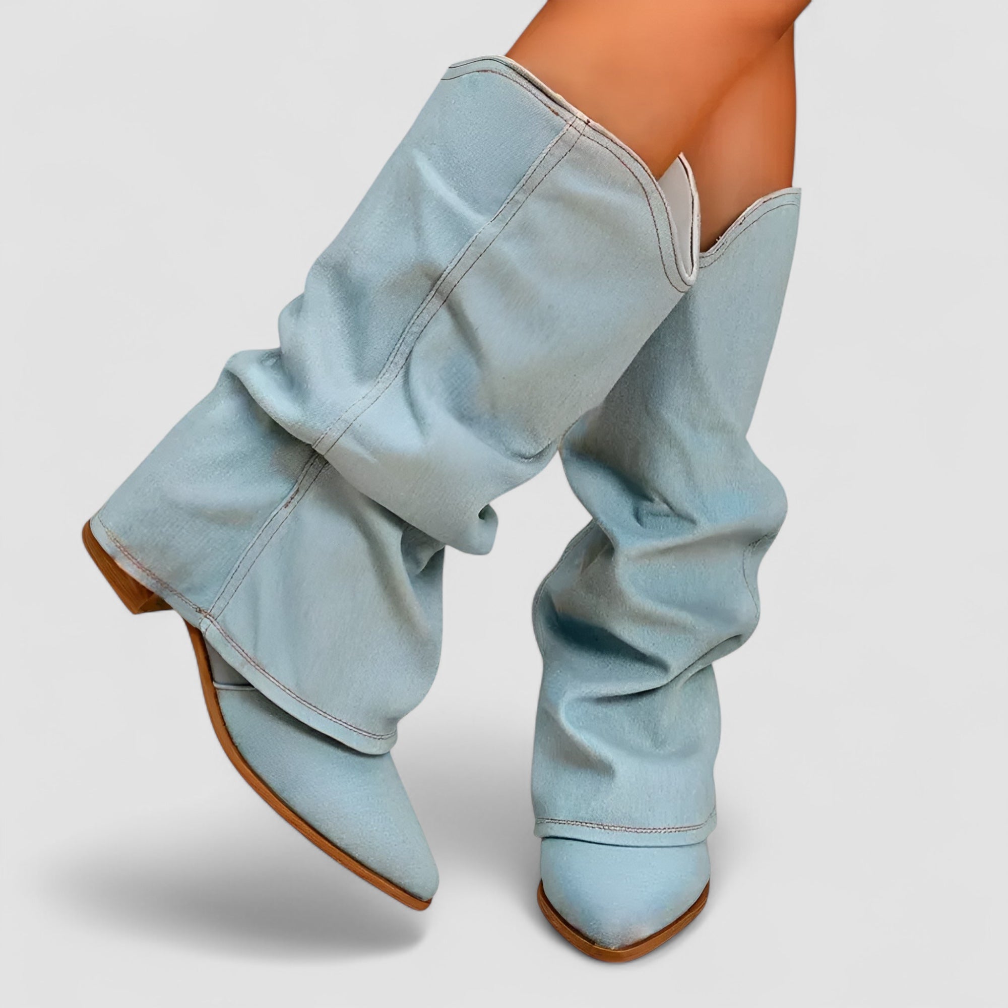 Birgitta | Denimstövlar