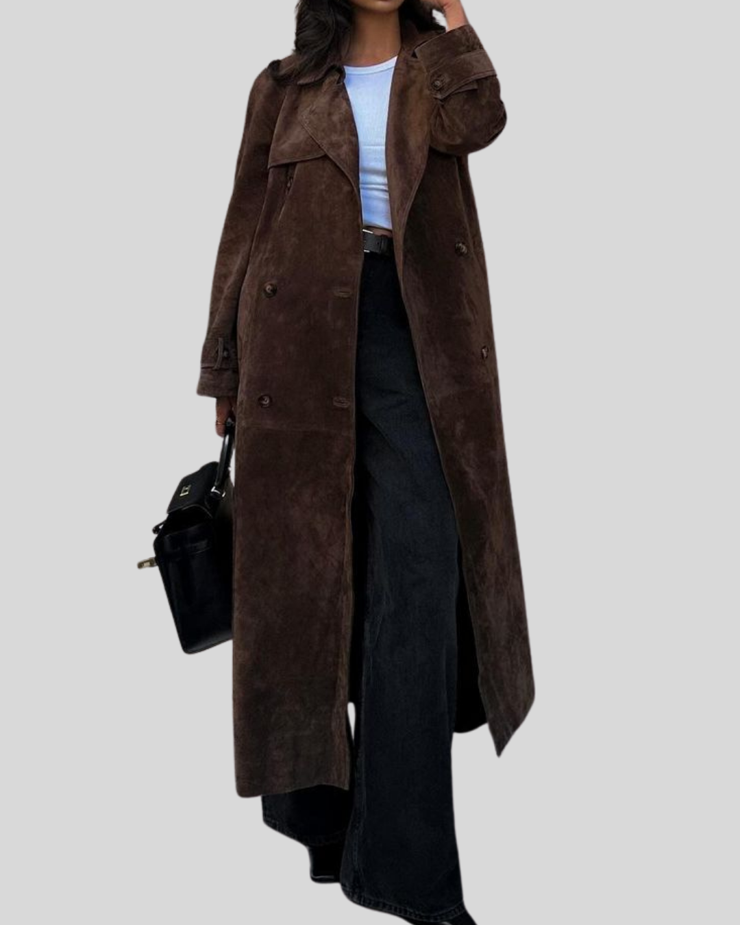 Birgitta | Stilren Trenchcoat med Modern Design