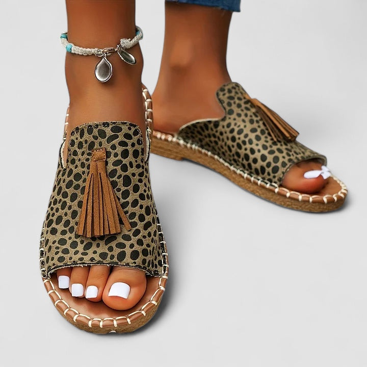 Birgitta | Bekväma och Platta Ortopediska Sandaler