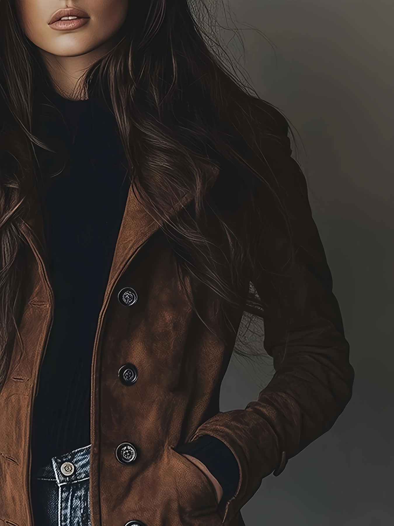 Birgitta – Elegant Woven Blazerkjol
