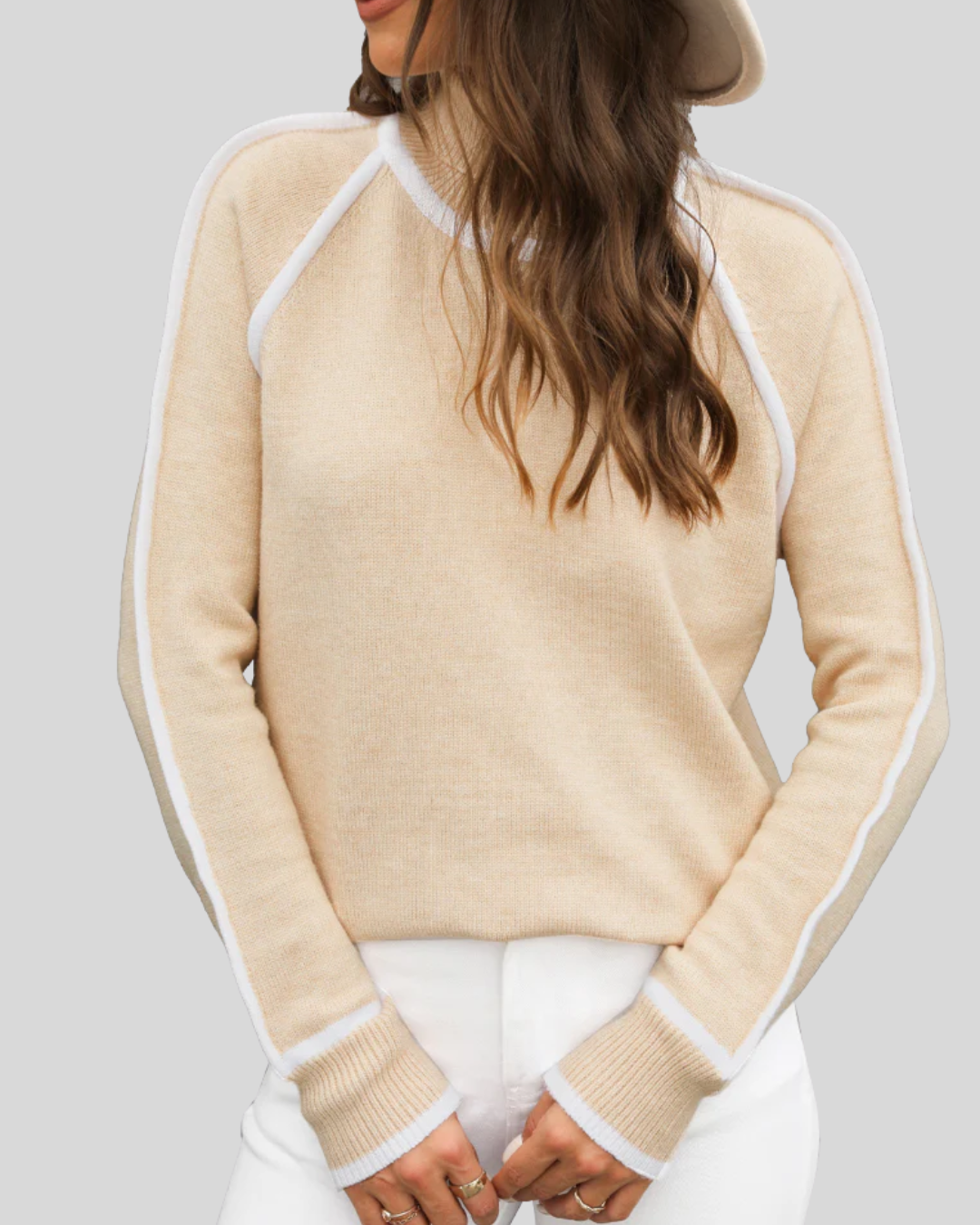 Birgitta | Mjuk Turtleneck Vintertröja