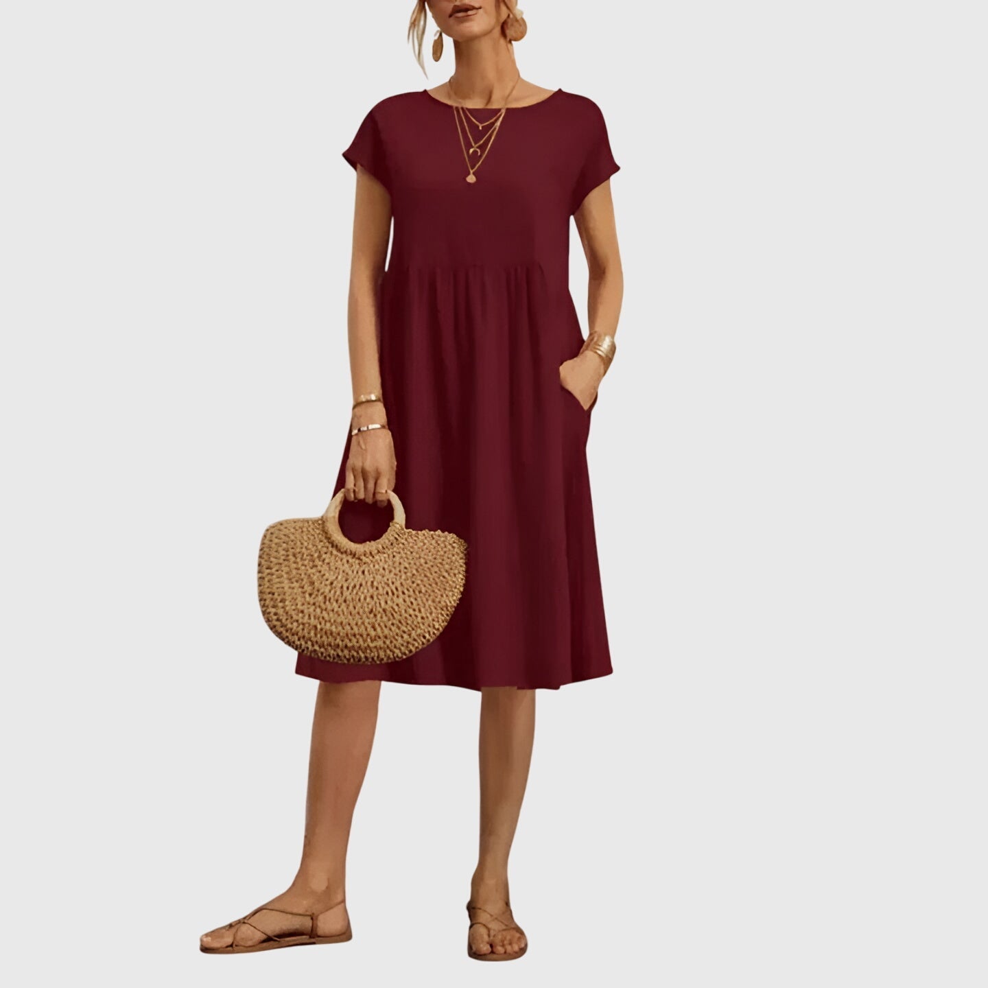 Birgitta | Elegant Vårklänning