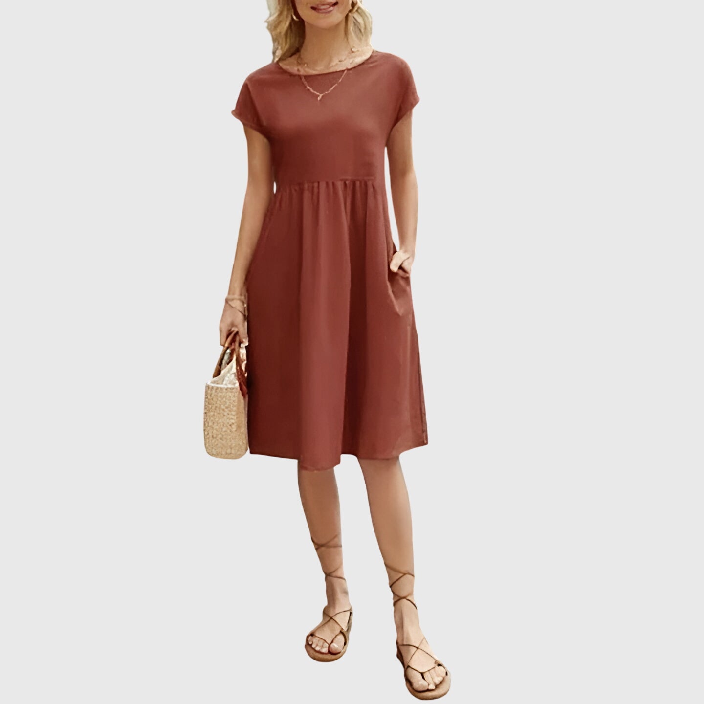 Birgitta | Elegant Vårklänning