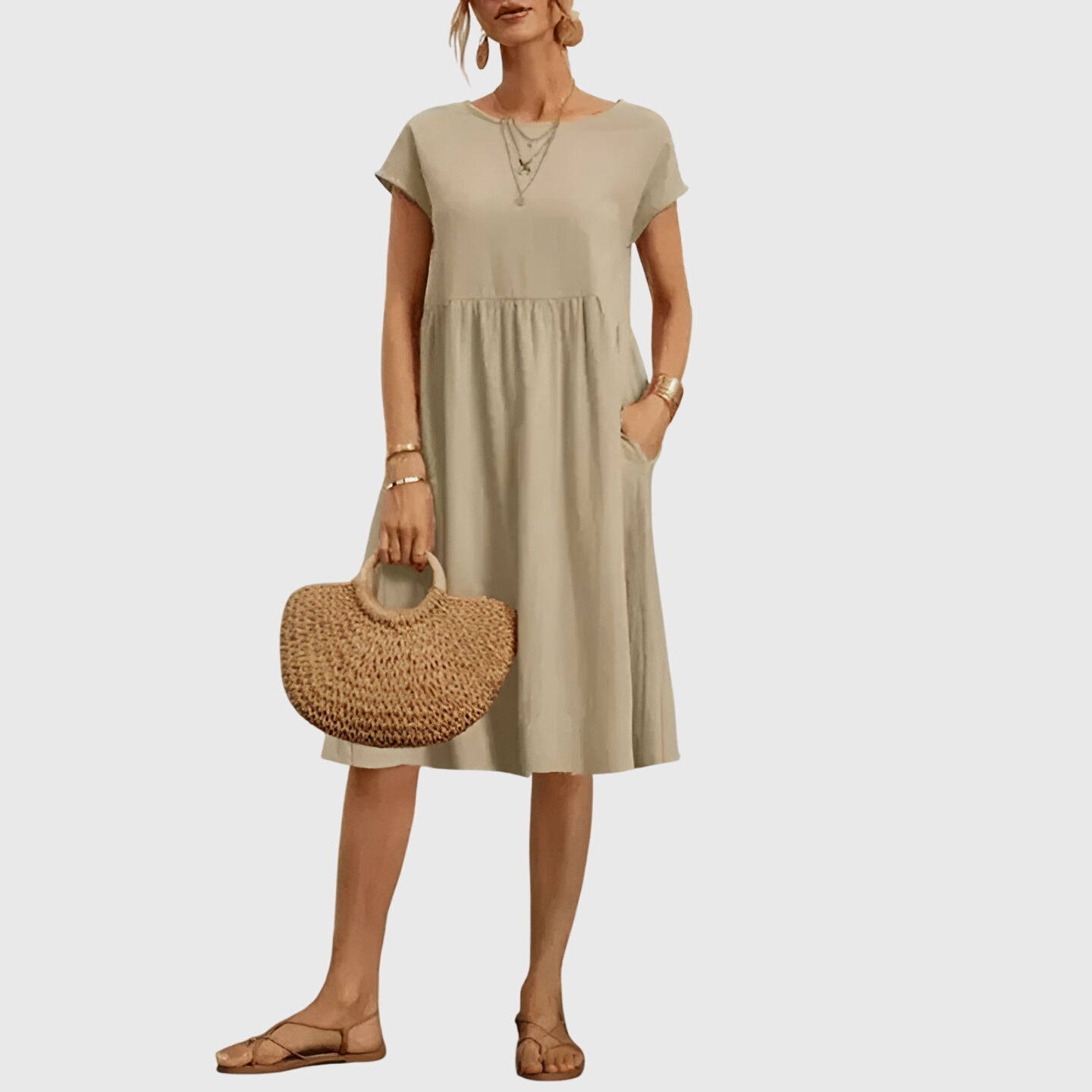 Birgitta | Elegant Vårklänning