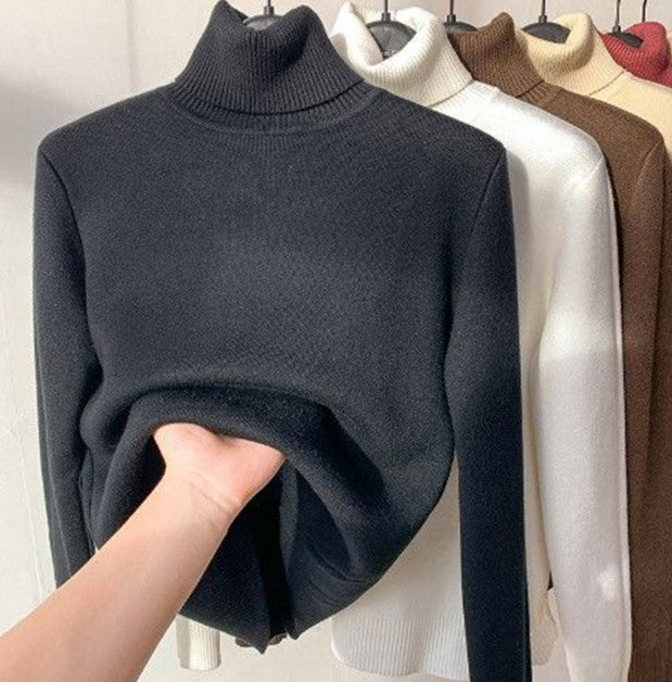 Birgitta | Alpacka Maxi-komforttröja med rullkrage