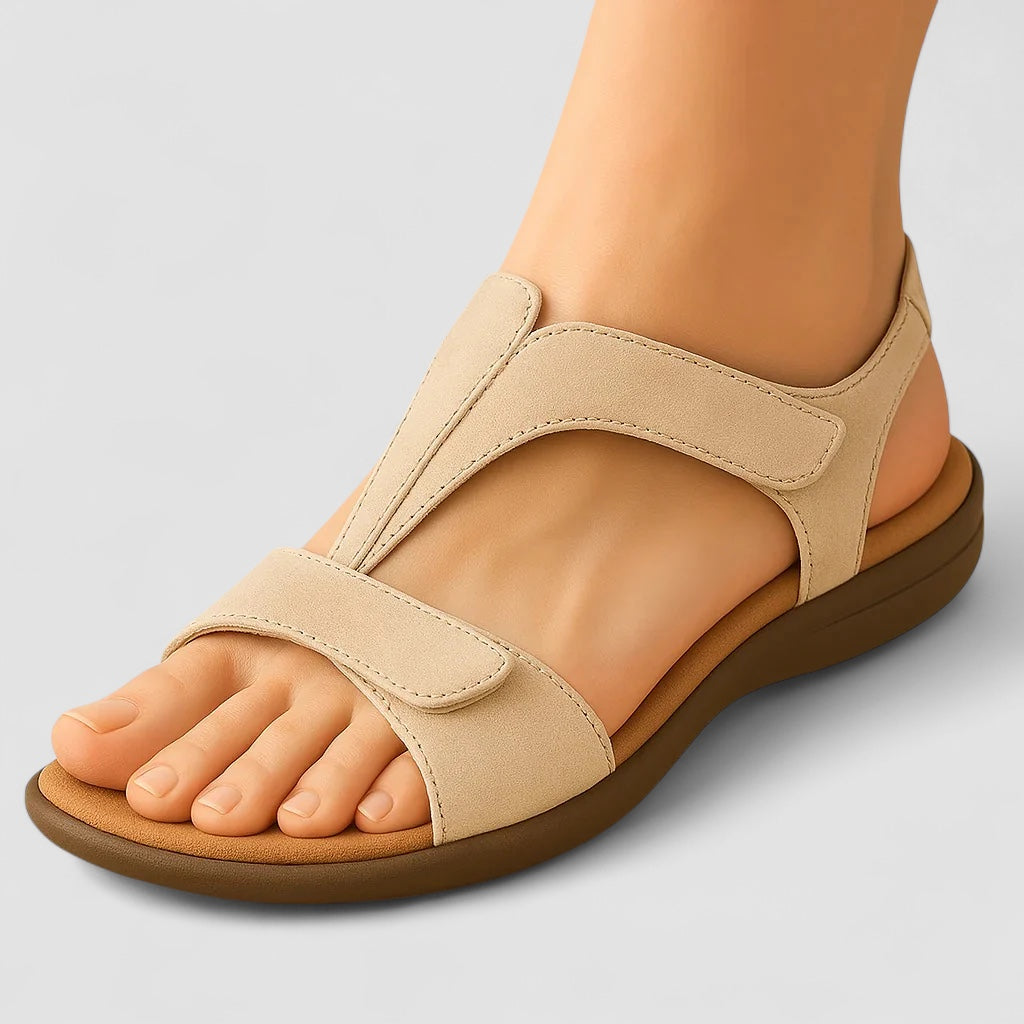 Birgitta | Richmond sandal med komfortabel kilklack