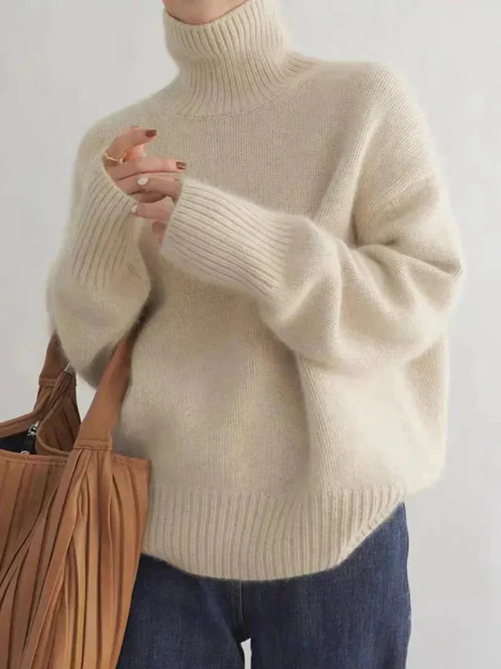 Birgitta | Mjuk och Elegant Cashmere Turtleneck Tröja