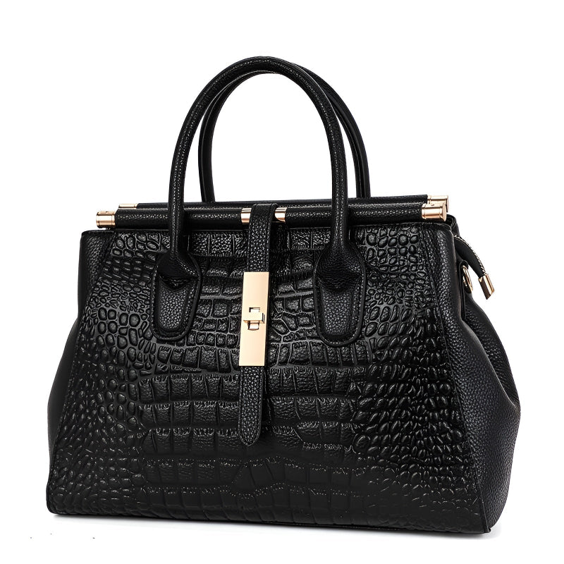Birgitta | Elysian Croc Handväska