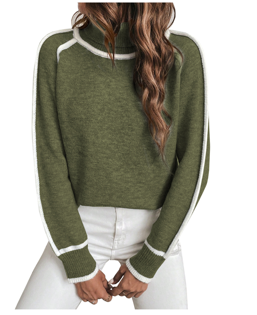 Birgitta | Mjuk Turtleneck Vintertröja