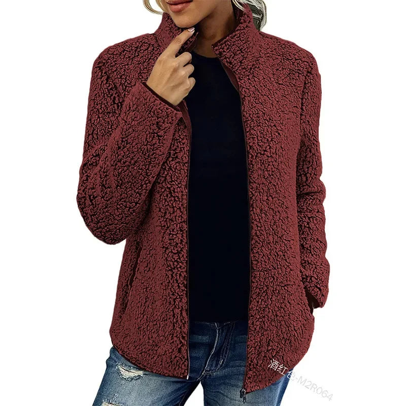 Birgitta | Elegant Casual Fleecejacka
