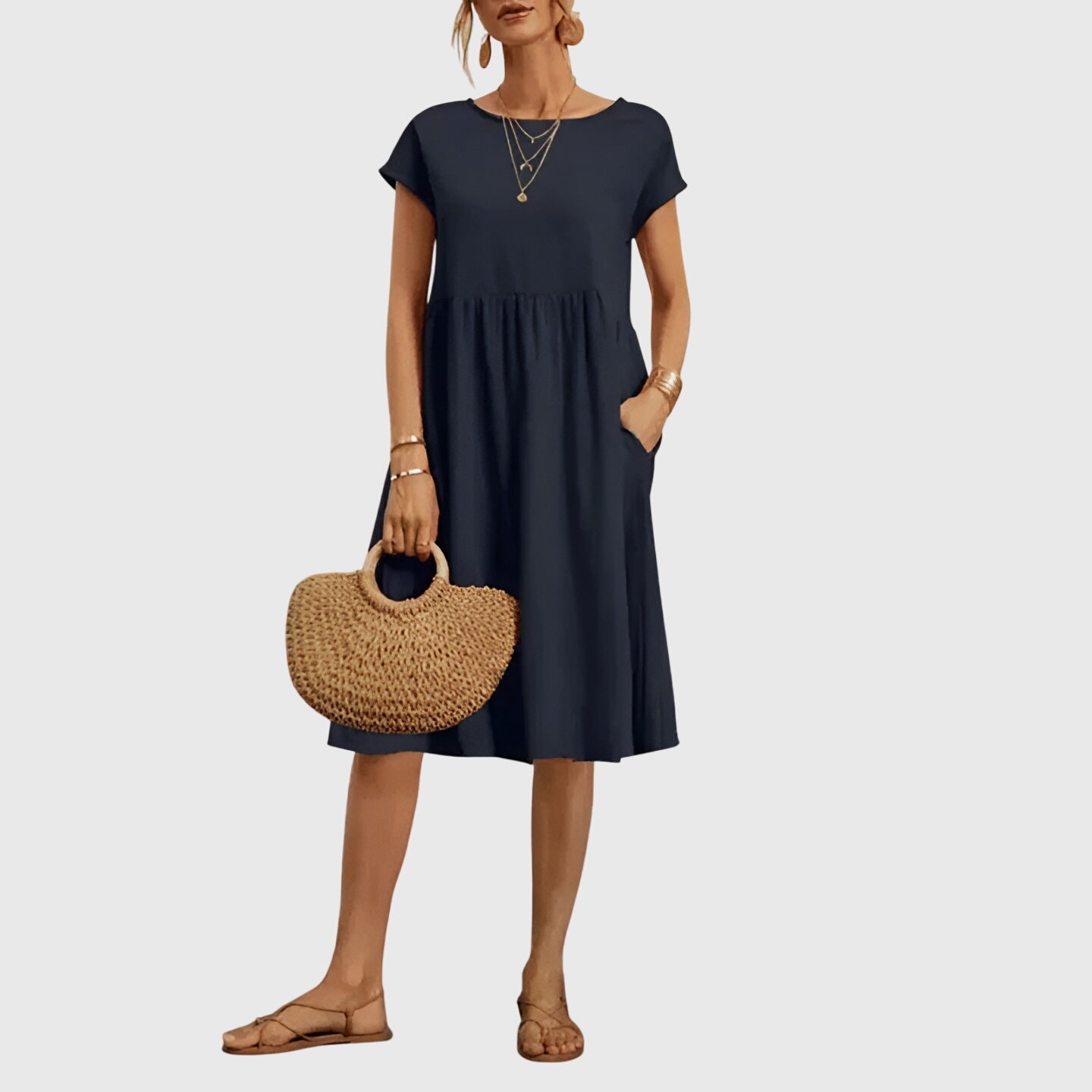Birgitta | Elegant Vårklänning