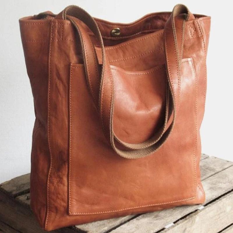 Birgitta | Klassisk Läder Tote