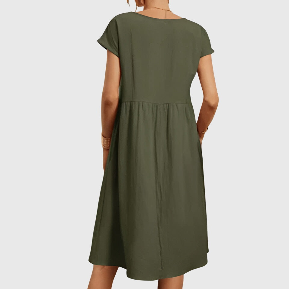 Birgitta | Elegant Vårklänning