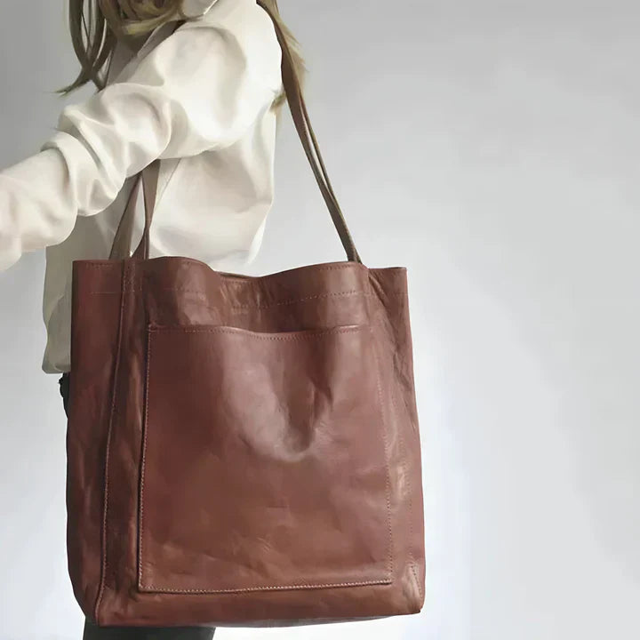 Birgitta | Klassisk Läder Tote