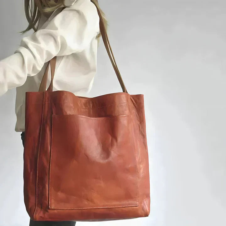 Birgitta | Klassisk Läder Tote