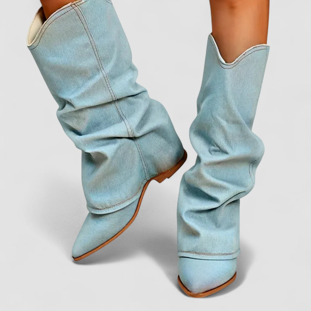 Birgitta | Denimstövlar