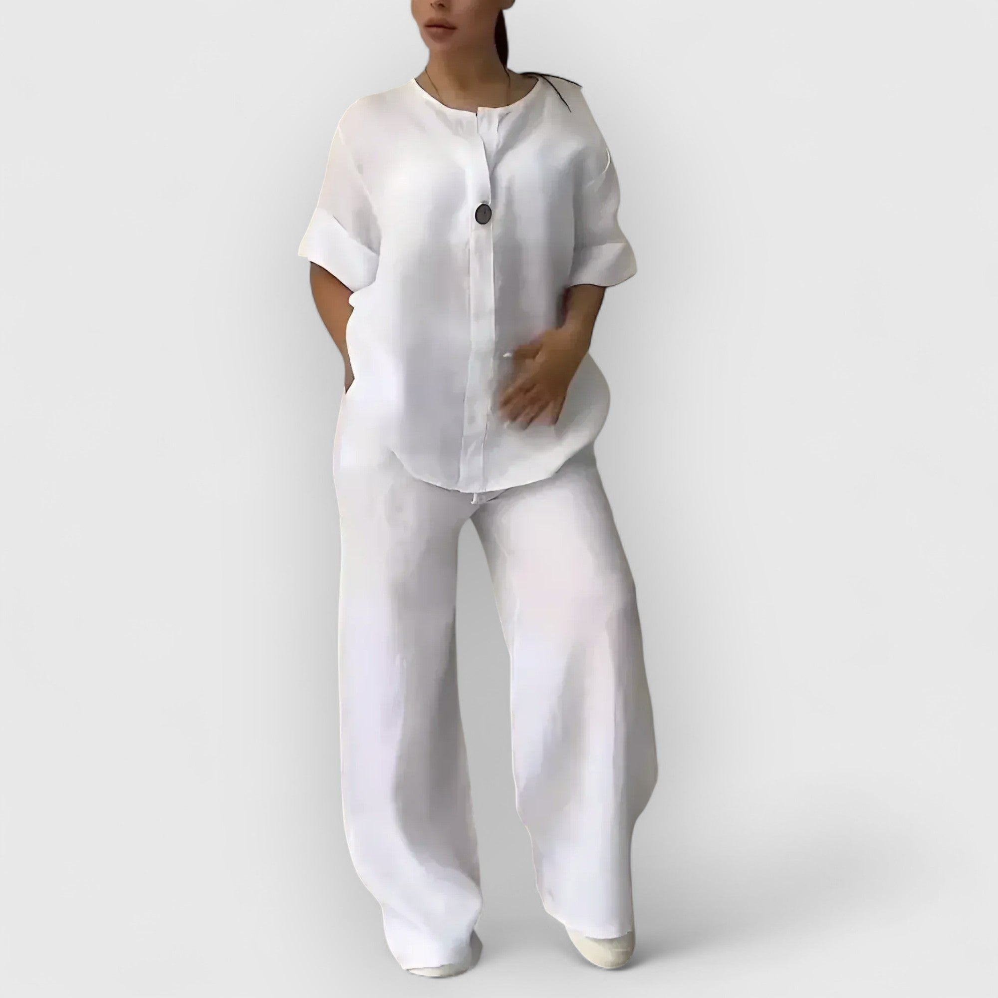 Birgitta | Margherita – Tvådelat linneset i avslappnad, elegant stil
